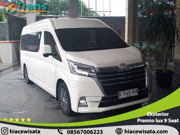 sewa Hiace Premio Luxury